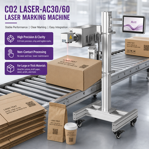 Macchina Multifunzionale per Marcatura <span class=keywords><strong>Laser</strong></span> CO2 con Sorgente <span class=keywords><strong>Laser</strong></span> Synrad e Testa di Marcatura Sino Galvo, Stampante <span class=keywords><strong>Laser</strong></span> CO2 - Product Image 2