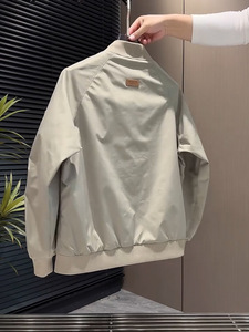 Blouson <span class=keywords><strong>de</strong></span> baseball pour <span class=keywords><strong>homme</strong></span>, mode printemps-automne, <span class=keywords><strong>veste</strong></span> décontractée polyvalente, style élégant pour <span class=keywords><strong>homme</strong></span> - Product Image 4