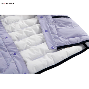 Veste d'hiver isolée Kippo pour enfants Bomber rembourrée de taille XL avec tissu matelassé et vêtements de sport techniques imprimés pour enfants - Product Image 6