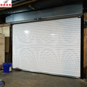 Porte sectionnelle industrielle en aluminium <span class=keywords><strong>de</strong></span> haute qualité, étanche, avec moteur <span class=keywords><strong>de</strong></span> porte <span class=keywords><strong>de</strong></span> <span class=keywords><strong>garage</strong></span>, pour extérieur - Product Image 3