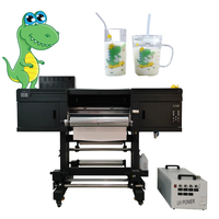 Impresora DTF A1 de 60 cm con cabezal I3200 para impresión de película de transferencia en frío, máquina de impresión de camisetas, impresora DTF UV rollo a rollo