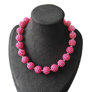 Cuentas acrílicas de 16mm de colores pastel para collar, cuentas de <span class=keywords><strong>chicle</strong></span>, cadena para perro, joyería para mascotas, cuentas de plástico, accesorios para collares de gatos y perros - Product Image 5