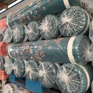 Disperse flat screen twill printed microfiber fabric Many household textile printing machines 100% polyester microfiber fabric