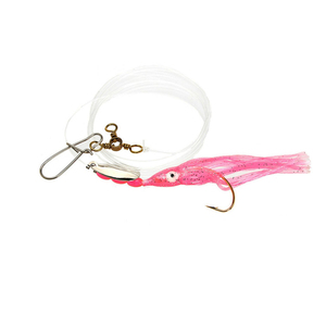 Venta directa de fábrica Ganchos <span class=keywords><strong>Fluke</strong></span> compensados con atado en un líder mono de 40LB con agua salada Marina giratoria de 60LB - Product Image 1