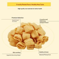 Prix de gros, chips de pommes de terre coréennes Orion, saveur crevettes, 40g, prêtes à manger, texture semi-molle, nourriture soufflée, en-cas exotiques