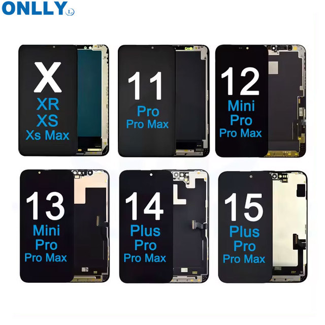 All Phone Display Lcd Touch Screen for iphone 5 6 6s Plus 7 8 8plus X Xr Xs Max 11 12 13 14 Pro Max Broken Screen Replacement