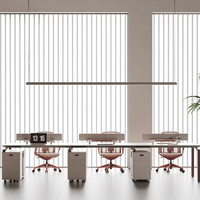 Estación de Trabajo Modular Moderna para Oficina, con Mesa para Computadora, en Oferta