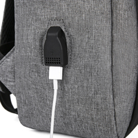 Sac à dos pour ordinateur portable en polyester Oxford imperméable de luxe, multifonctionnel, avec fermeture éclair, pour étudiants, voyages d'affaires, utilisation en extérieur, logo personnalisé