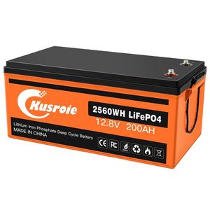 ชุดแบตเตอรี่เก็บพลังงาน12V 100Ahlifepo4 Cycle12.8V ลึกสำหรับคลังสินค้าในสหรัฐ5KW แบตเตอรี่ลิเธียมไอออน - Product Image 1