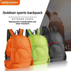 <strong>Large</strong> Capacity Fashionable Diamond Pattern Water-Resistant Foldable <strong>Backpack</strong> for Outdoor <strong>Hiking</strong> and Travel - Product Image 4