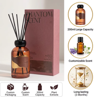 Diffuseur de parfum de luxe pour la maison, style hôtel, avec huiles essentielles sans flamme et flacon en verre