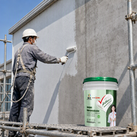 Imprimación Nano-permeable Inorgánica |   Sellador de Paredes Resistente a los Álcalis con Penetración Profunda de 5 mm |   Base de Secado Rápido 3H, 20 KG/Tambor