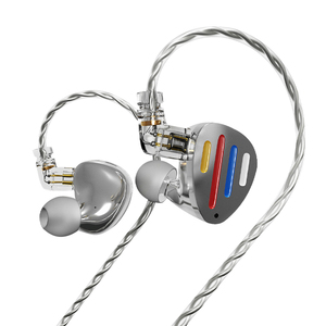 Audífonos ND X12 de Aleación de Aluminio de Grado Aeronáutico con Textura de Hierro, Combinación de Tecnología Híbrida, Disfruta de la Mejor Calidad de Sonido - Product Image 1