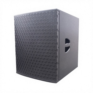 Professionele indoor basoplossing voor podiumband karaoke systeem - 15 inch houten SW15 500W passieve <span class=keywords><strong>subwoofer</strong></span> met XLR - Product Image 1