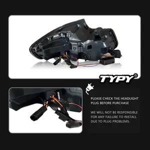 Kit de phares LED dynamiques à clignotants séquentiels pour BMW Série 2 F22 2014-2019, mise à niveau des phares, modification pour nouveaux feux de jour DRL. - Product Image 2