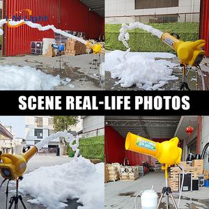 Máquina de Espuma de Plástico Impermeable Mini de 800W de Estilo Nuevo de Fábrica LM para Actividades de Piscina de Verano, Máquina de Espuma para Fiestas - Product Image 5