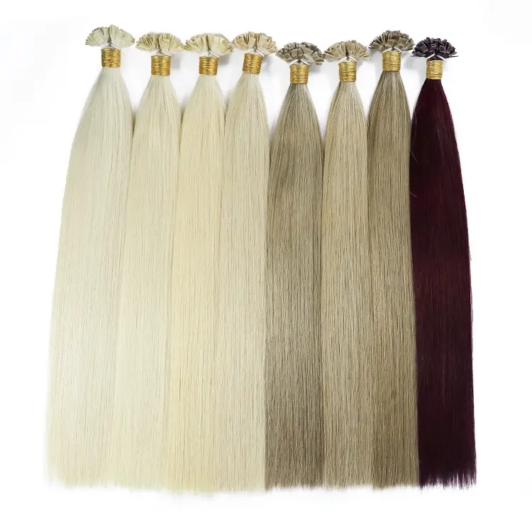 Cabello Superior 2023 Trending Elite Collection Extensiones de cabello indio de punta plana de lujo de 28 pulgadas para la máxima belleza