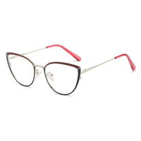 Hemuni 7154 Montures de lunettes de soleil anti-lumière bleue personnalisées avec logo, en alliage, unisexe