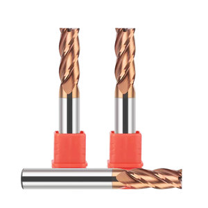 JinChuan 55 Degree 4 Flutes Tungsten Steel <strong>End</strong> <strong>Mill</strong> Extra Long High Hardness Coated Helical <strong>Flat</strong> Bottom CNC Tool for Steel - Product Image 4