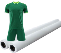 Rouleau de papier de sublimation à séchage rapide 95 g/m², adapté à l'impression DIY sur vêtements, effet de transfert stable, taille personnalisée pour la vente en gros