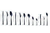 Ensemble de couverts de camping très vendu, facile à nettoyer, portable, pour le camping et les activités de plein air