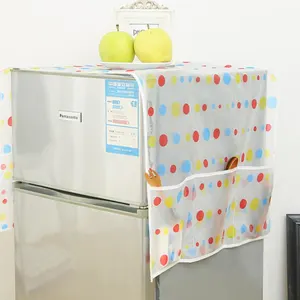 Waterproof Nice Design Fridge Cover PEVA Washing Machine Covers Portable Foldable Refrigerator Storage Bag