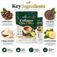 Café protéiné au collagène en vrac, marque privée, hydratation de la peau, récupération musculaire, soulagement des articulations, sans sucre, Keto, pour adultes et adolescents, végétalien