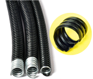 Gaine de protection de câble en acier flexible de 5 mm, recouverte de <span class=keywords><strong>PVC</strong></span>, imperméable, résistante à la corrosion - Product Image 6