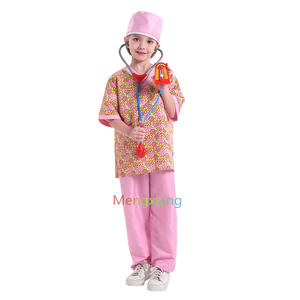 Disfraz <span class=keywords><strong>de</strong></span> médico para niños <span class=keywords><strong>de</strong></span> 3 a 8 años, juego <span class=keywords><strong>de</strong></span> disfraces con accesorios, trajes <span class=keywords><strong>de</strong></span> juego <span class=keywords><strong>de</strong></span> rol, uniforme <span class=keywords><strong>de</strong></span> cirujano y enfermera veterinaria - Product Image 3