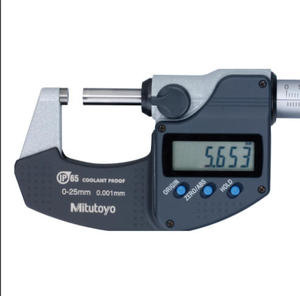 Micrómetro Digital 293-240, Rango 0-25 mm, Precisión 0.001, Diámetro Exterior, Origen Japón, Marca Auténtica MITUTOYO, Articulado - Product Image 1