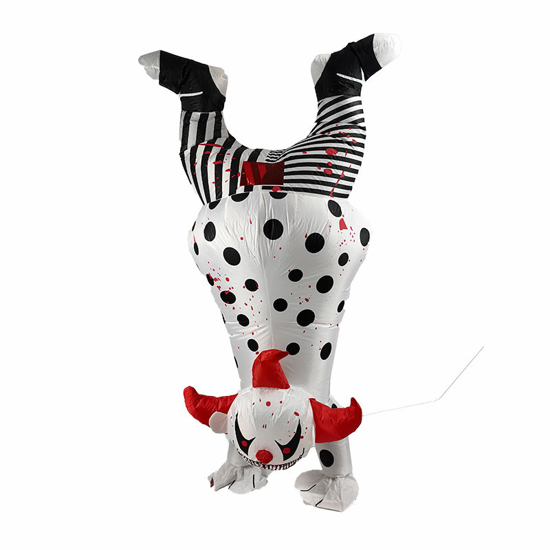 Black and white handstand clown adult