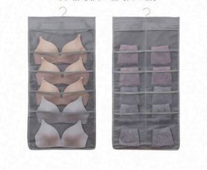 Foldable Fabric Hanging Storage Bag Multi-Pocket Organizer For Home Office Bedroom - Product Image 3