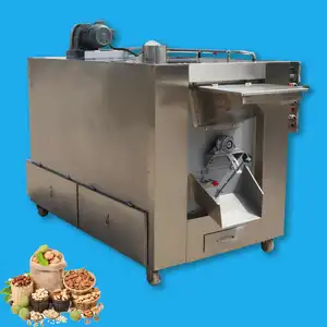 Excellent Supplier Peanut Roasting Machine Price Almond Walnut Roaster Gas Electricity Roaster Rotary Drum Nuts