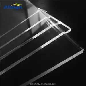 ALLSIGN 3mm 5mm 6mm color transparent flexible cast pmma acrylic, plastic board manufacturer acrylic sheet