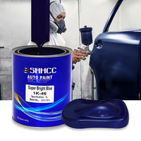 Peinture acrylique liquide SHHCC 1K, bleu super brillant, couleur bonbon, spray pour réparation de rayures et revêtement plastique