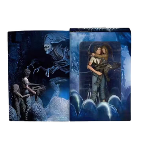 NECA Alien 2 Ellen Ripley Tía y Niña <span class=keywords><strong>Pequeña</strong></span> Set Doble Figura de Acción de PVC y Juguete de Dibujos Animados Altura Total 7 Pulgadas - Product Image 5