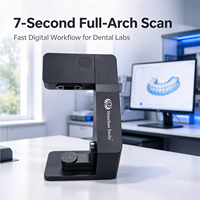 Scanner dentaire 3D pour empreinte numérique, précision jusqu'à 8 microns, capture rapide en 7 secondes, scanner dentaire CAD CAM personnalisé pour mâchoire complète