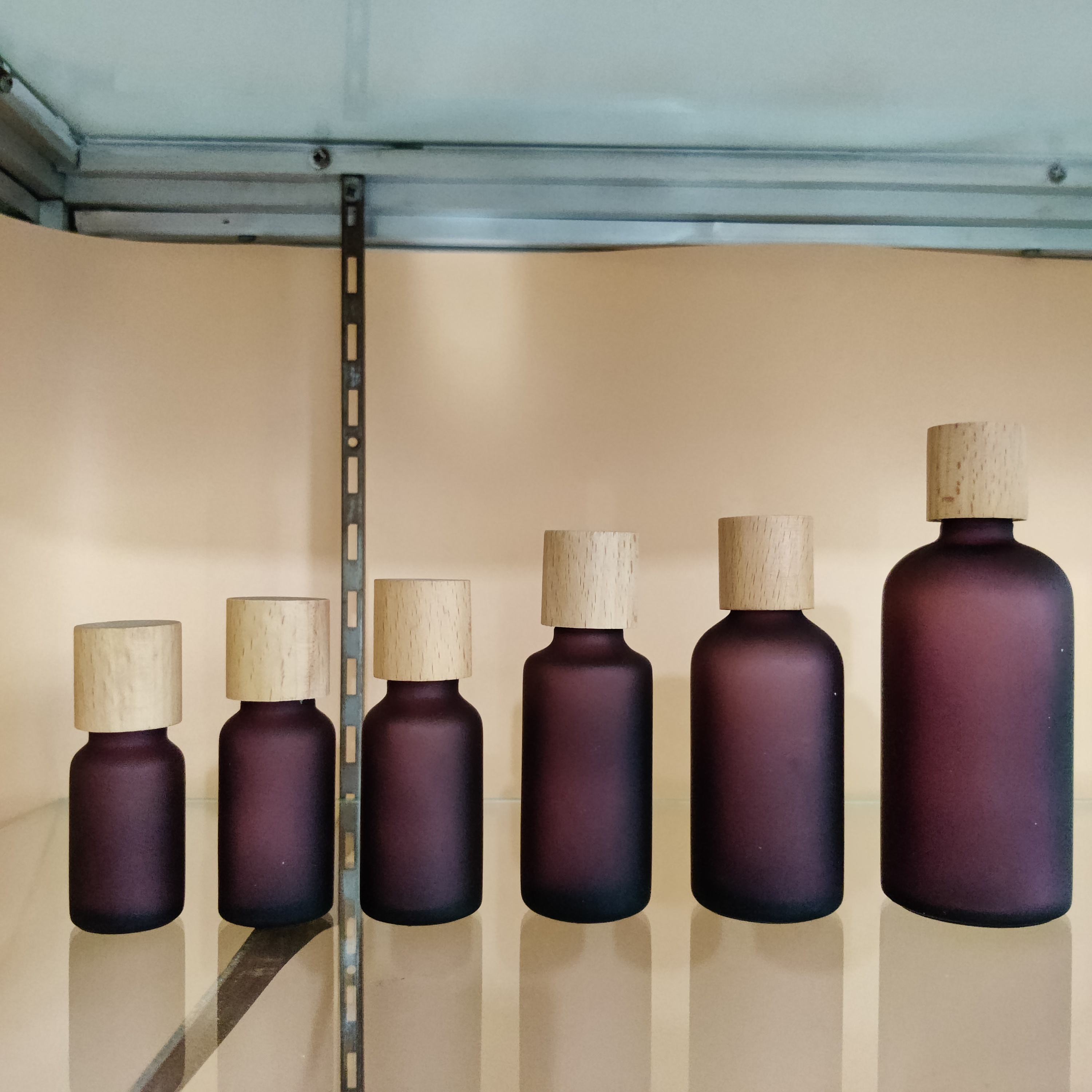 50 Ml Perfume Glass Bottle Turkey 40ml Purple Glass Cosmetic Bottle