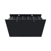 Batterie de chariot élévateur au plomb-acide 48V 280Ah 5PzB280 958x372x562mm, batterie de traction à décharge profonde pour chariot élévateur à flèche Hyster R1.25EX