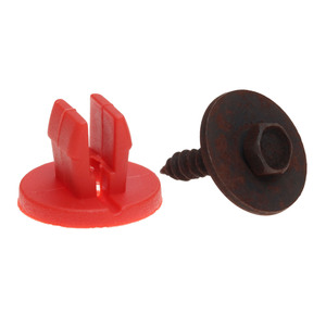 QY <b>Engine</b> <b>Hood</b> Clips 20pcs Black Red For Ford Replacement Auto Fasteners - Product Image 3