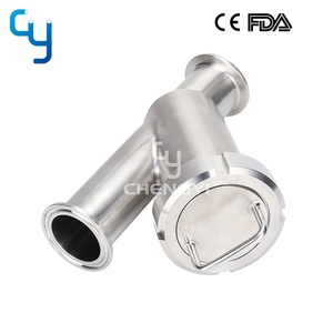 Vệ sinh thép không gỉ 316L 304 <span class=keywords><strong>Y</strong></span> loại lọc lọc - Product Image 3