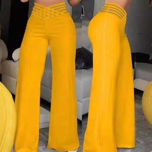 <span class=keywords><strong>Pantalon</strong></span> creux <span class=keywords><strong>taille</strong></span> haute décontracté <span class=keywords><strong>grande</strong></span> <span class=keywords><strong>taille</strong></span> pour femmes - Product Image 1