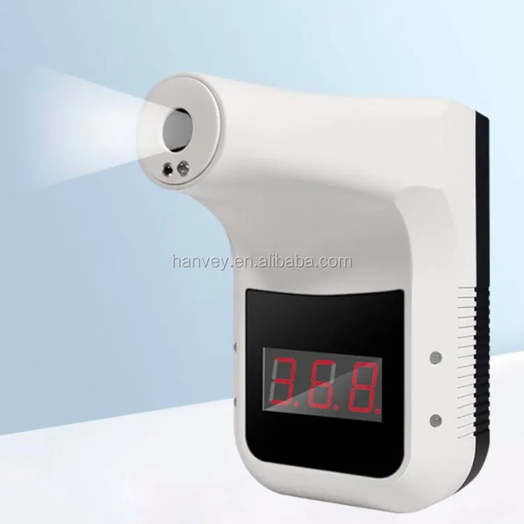 Hanvey K3 промышленный настенный цифровой инфракрасный датчик, автоматический термометр для чтения для отеля, офиса, школы