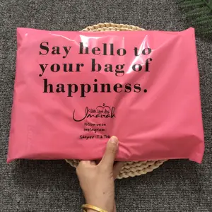 Poly Mailer Bag Bubble Shipping Mailers Bolsas De plastic Branded Polybag Pink Small Black 4X6 Poli Large Mailing Bags