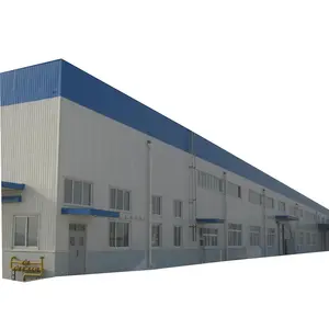 Prefabricated Design 3D Model Steel Structure Warehouse