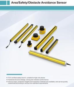 Akusense afety ánh sáng rèm đa bên khu vực bảo vệ hàng rào cảm biến hồng ngoại hàng rào Hợp kim nhôm Cảm biến vị trí - Product Image 2