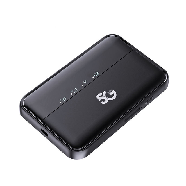 5g Portable Wireless Router MiFi 5G WiFi6 Mobile Router Mini 5g Pocket Wifi 5g with Sim Card Slot 5G Hotspot