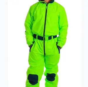 RG-traje de esquí a prueba de viento para hombre, pantalones de nieve, una pieza