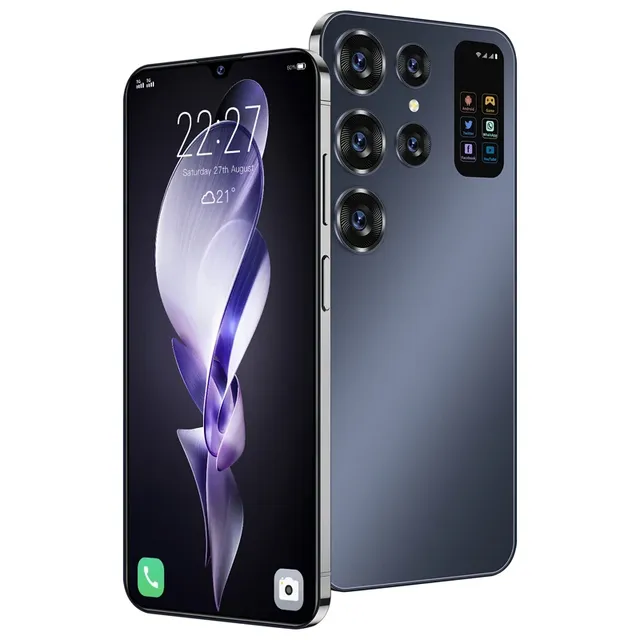 5G Mobile Phone S24 Ultra Smartphone 7.0 HD Screen 16G+1TB Android13 48MP+72MP Cellular Dual Sim Face Unlocked Phone