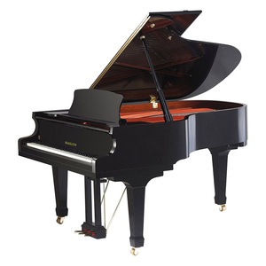 Pianoforte <span class=keywords><strong>a</strong></span> Mezza Coda da Concerto Hailun HG198 Nero, un Pianoforte Durevole ed Elegante Adatto agli Appassionati di Musica - Product Image 1